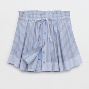 American Eagle Outfitters Light Blue A-Line Skirt